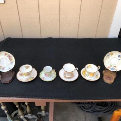 Lot 46P. Various Tea Cup and Saucers â€” $30