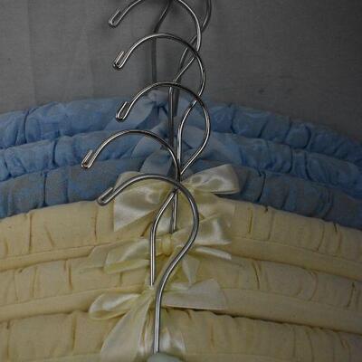 16 Fabric Quilted Hangers