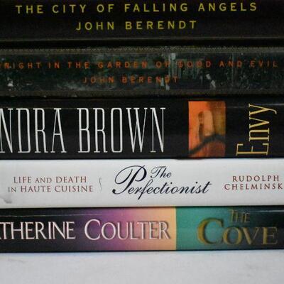 7 Hardcover Books: David Baldacci -to- Catherine Coulter