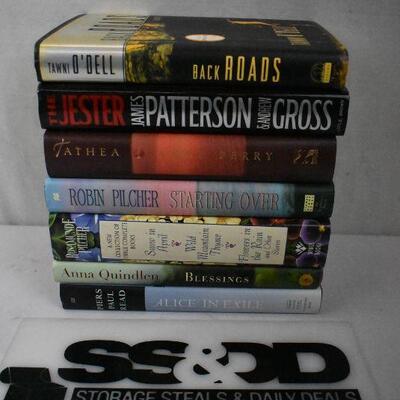 7 Hardcover Fiction Books: Tawni O'Dell -to- Piers Paul Read