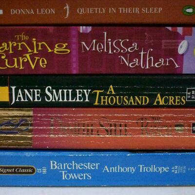 14 Paperback Fiction Books: Isabel Allende -to- Anthony Trollope