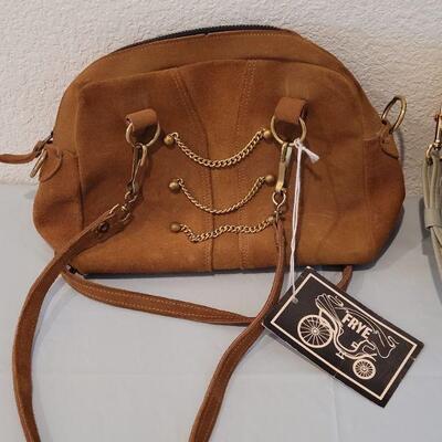 Lot 155: New Old Stock FRYE Leather Purses