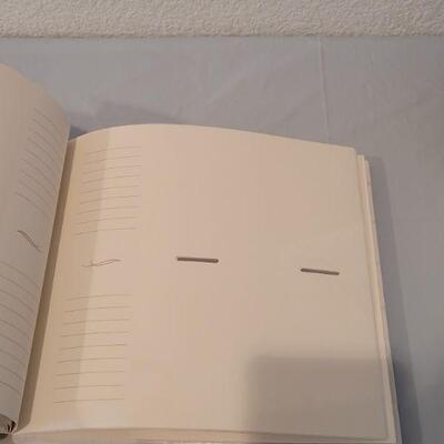 Lot 166: Wedding Photo Frame and Album (Album has a bend in the cover)
