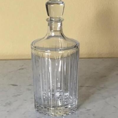247 - Round Crystal Decanter - Maker Unknown