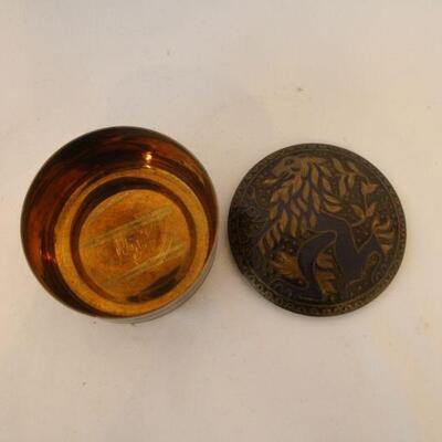 Lot #72: Vintage Hand Painted Dragon Trinket Box