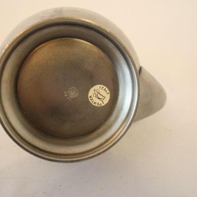 Lot #86: Pewter Tea Set