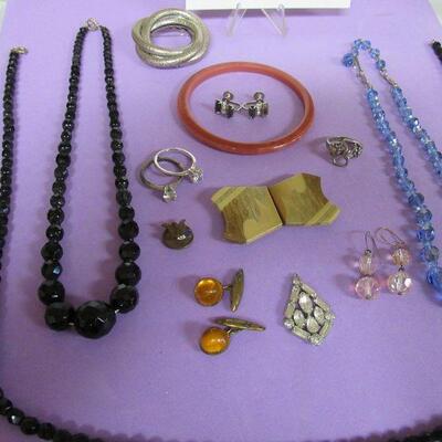 Lot of Vintage Costume Jewelry See Details for More Info