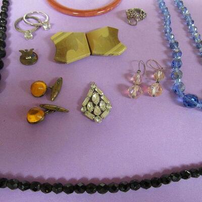 Lot of Vintage Costume Jewelry See Details for More Info