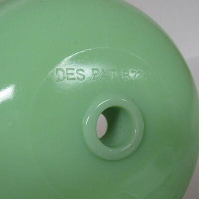 Vintage Jadite Mixer Bowl With Metal Attachment 