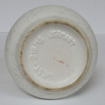 Vintage West Germany Handled Pitcher Hand Painted