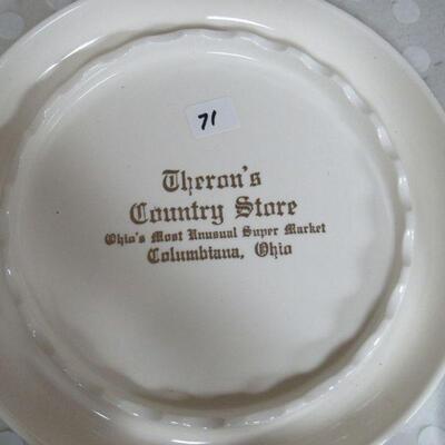 Vintage Advertising Ashtray