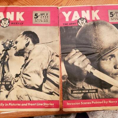 2 Yank Magazines 1943