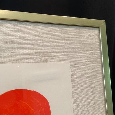 Lot 62 - Calder Plate Signed Lithograph