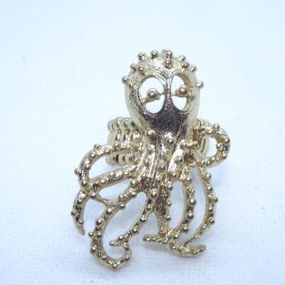 Octopus Adjustable Ring 