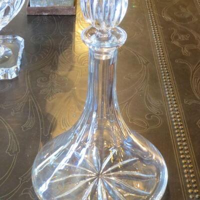 249 - Glass Ships Decanter - Maker Unknown 
