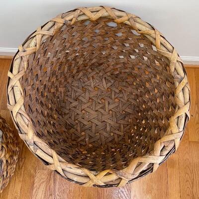 Lot 70 - Two Large Quality Planter Baskets