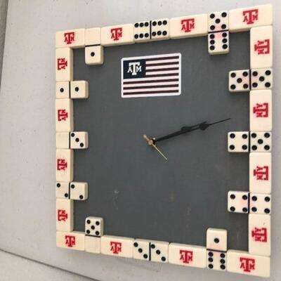 A&M Dominos Clock 