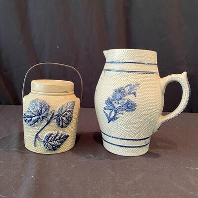 Lot 72 - Textured Pottery #1, #2