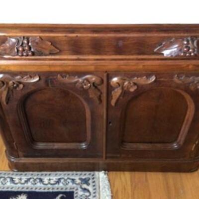 357 - Antique Marble Top Wash Stand 