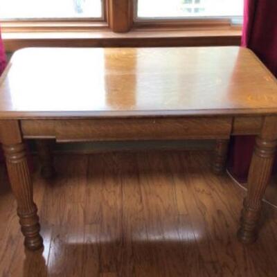 360 - Tiger Oak Writing Table