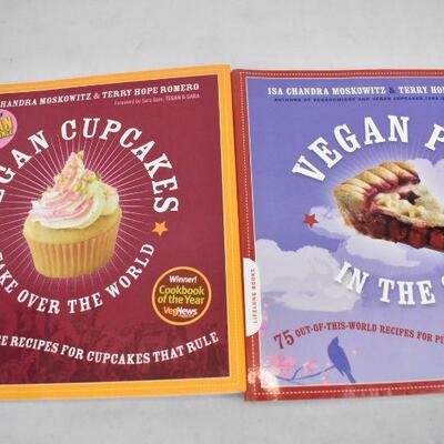 6 Cookbooks, Vegan/Vegetarian: Vegan Pie in the Sky to Vegetarian Food Made Fast