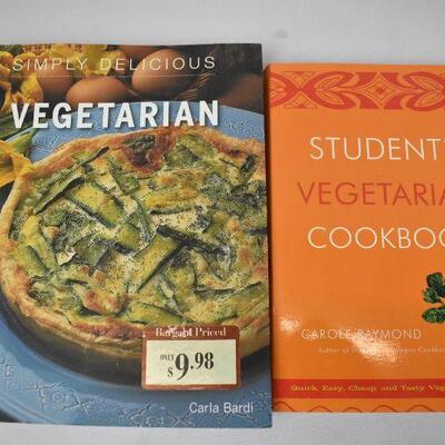 6 Cookbooks, Vegan/Vegetarian: Vegan Pie in the Sky to Vegetarian Food Made Fast