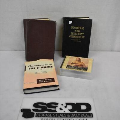 4pc Religious Media: Holy Bible -to- The Miracle of Forgiveness