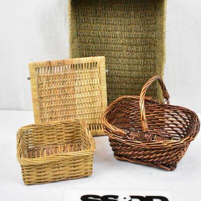 4 Various Baskets