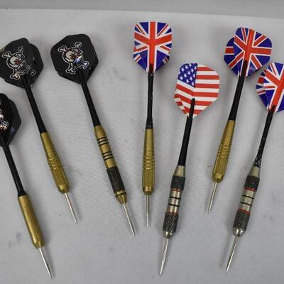 7 Darts in 3 different designs