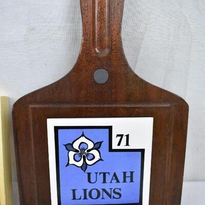 Clip on Watch & Utah Lions 71 Cheeseboard