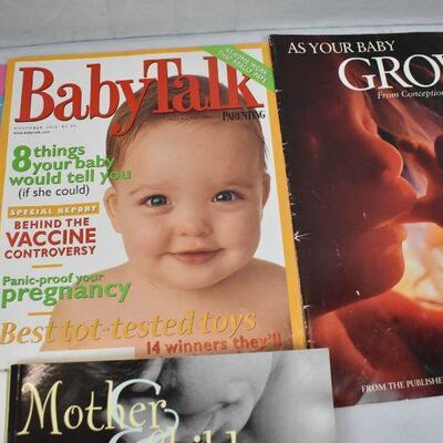 7 pc Baby Magazines (4) & Books (3)
