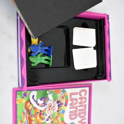 Candy Land Board Game. Missing red piece & instructions