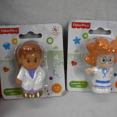 Fisher Price Little People, Lady & The Tramp, Doctor, Sophie - Unopened