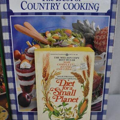 4 Cookbooks: Diet for a Small Planet -to- Holiday Celebrations