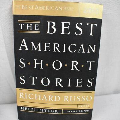 3 Fiction Books: Short Stories -to- Anthology of Short Fiction