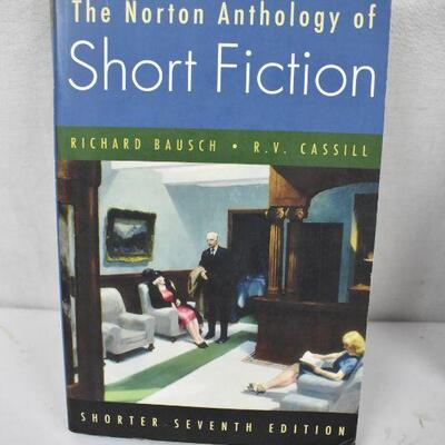 3 Fiction Books: Short Stories -to- Anthology of Short Fiction