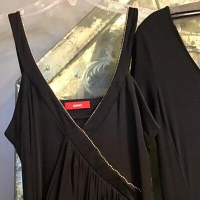 C131 - (2) Simple & Casual Black Dresses 