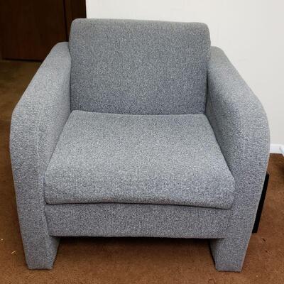 One Gray chair