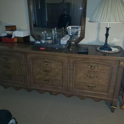 Vintage Dresser and mirror 