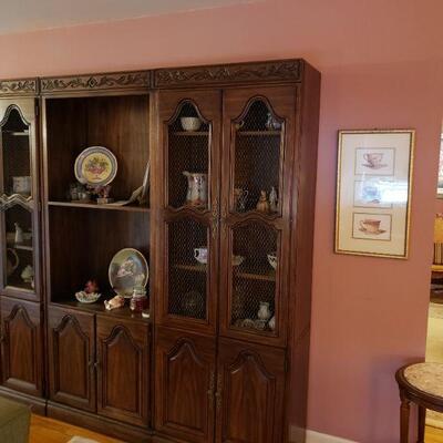 3 piece shelves display storage