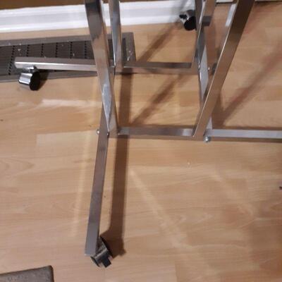 Commercial Rolling Clothes Rack