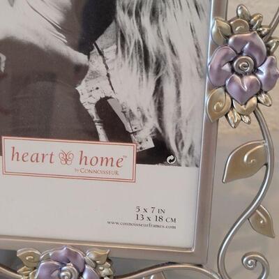 Lot 201: New Marjolein Bastin Photo Frame and Metal Flower Frame