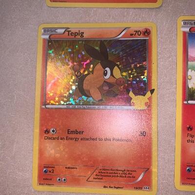 25th anniversary Pokemon cards Special Edition 