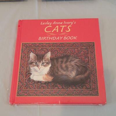 Lot 205: Cat Lovers Lot (Spreaders, Book, Perfume Bottle Deco and Fed Cat Deco 