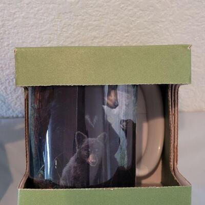 Lot 207: (2) New Coffee Cups - Left Hander and Bear with Cubs