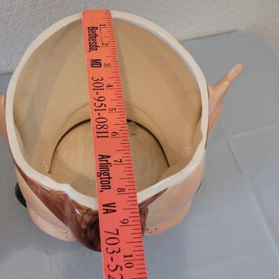 Lot 208:  (2) Fairy Head Planters (no drain holes)