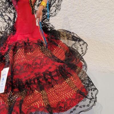 Lot 219: Marin Chiclana Spain Flamenco Dancer Doll