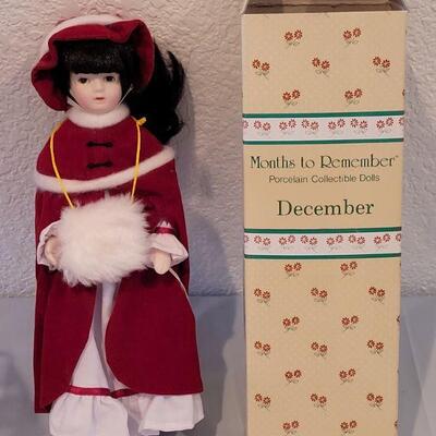 Lot 222: Vogue "Ginny" and Months to Remember Doll "December"