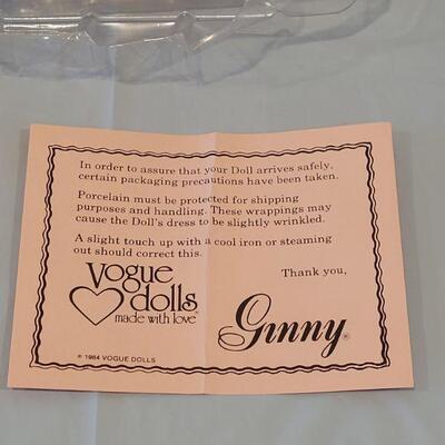 Lot 222: Vogue "Ginny" and Months to Remember Doll "December"