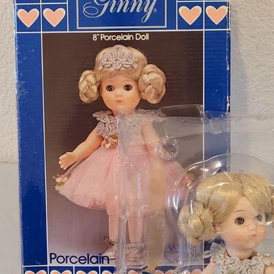 Lot 222: Vogue "Ginny" and Months to Remember Doll "December"